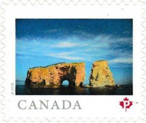 Canada 3075 Far & Wide Perc  Rock P single from booklet MNH 2018