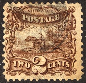 U.S. #113 USED TINY THIN