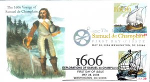 #4074a Samuel de Champlain Joint Edken FDC
