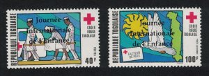 Togo Birds Medicine Intl Children's Day 2v 1976 MNH SC#942+C294 SG#1165-1166