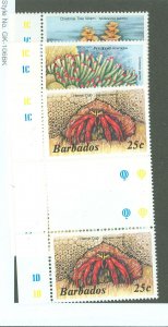 Barbados #643-646  Multiple