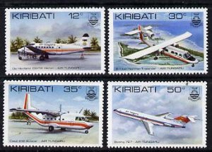 KIRIBATI - 1982 - Air Tungaru - Perf 4v Set -Mint Never Hinged