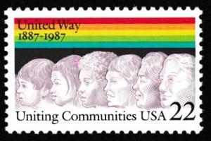 SC# 2275 - (22c) - United Way, 100th Anniv, MNH Single