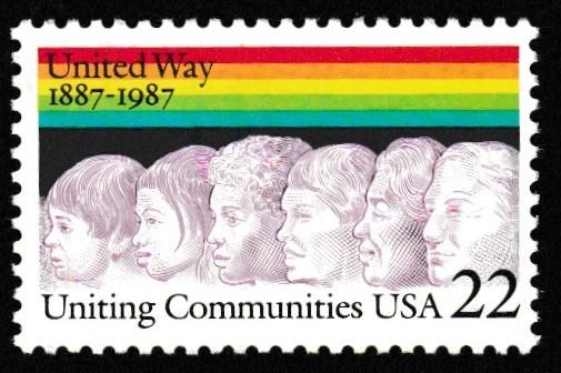 SC# 2275 - (22c) - United Way, 100th Anniv, MNH Single