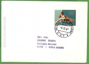 30941 - SAN MARINO - POSTAL HISTORY -  Card - ROWING Canoes OLYMPIC GAMES - 1967