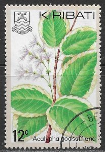 Kiribati ~ Scott # 365 ~ Used ~ Flora