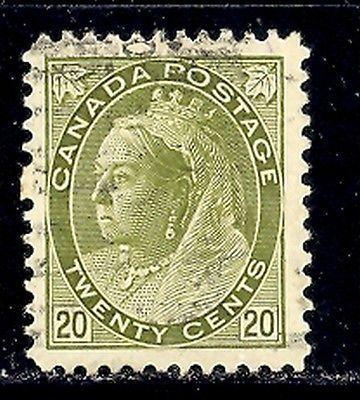 Canada  #84  Used  VF    Cat $150   -  Lakeshore Philat...