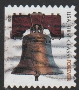 SC# 4125b - (42c) - Liberty Bell w/lg 'Forever', used single dated 2008