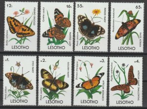 LESOTHO 1990 SG 950/56 + MS 957 MNH Cat £25.50