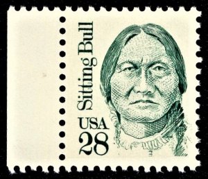US 2183 MNH VF 28 Cent Sitting Bull Indian Leader