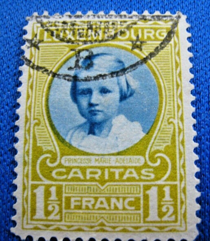 LUXEMBOURG 1928  -  SCOTT # B34       USED     (XL2)