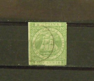 16512   BRITISH GUIANA   Used # 65                         CV$ 16.00