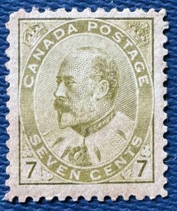 CANADA 1903 KEVII 7C MH SC#92 C5387