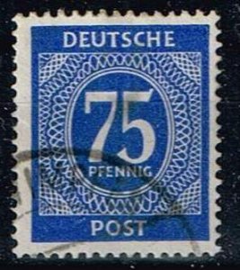 Germany 1947,Sc.#553 used. examined color b. cv.€150