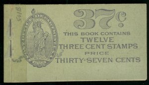 MALACK 501b BK62 COMPLETE BOOK, VF OG NH, cover has ..MORE.. b5074