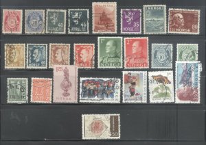 Norway 24 stamp mini collection #8