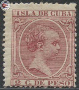 Cuba 1896 Scott 139 | MHR | CU23962
