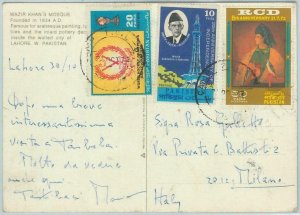 67070 - PAKISTAN - Postal History -  POSTCARD  to  ITALY 1972