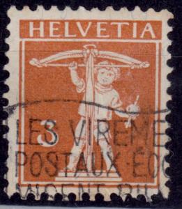 Switzerland 1917, 3c, sc#151, used