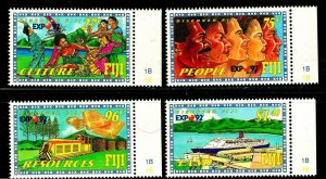 ES-1478 FIJI 1992 EXPO 92 SEVILLE SCOTT 657-660 SET 4 MNH  CV $20