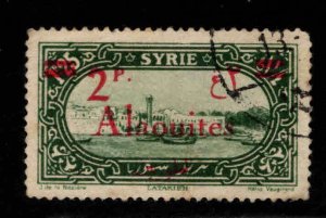 Alaouites Scott 47 Used surcharged stamp
