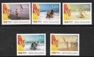 NEW ZEALAND SG3247/51 2011 LIFE SAVING MNH 