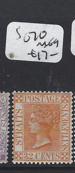 MALAYA STRAITS SETTLEMENTS (P1705B) QV   32C   SG 70        MOG