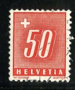 SWITZERLAND J67 USED SCV $2.25 BIN $.90 NUMERICAL DENOMINATION