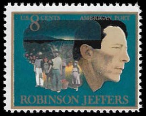 U.S. #1485 MNH; 8c Robinson Jeffers (1973)