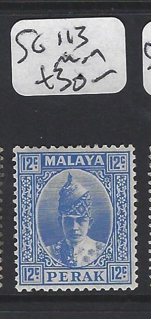 MALAYA  PERAK  (PP0906B)  SULTAN 12C   SG 113   MOG