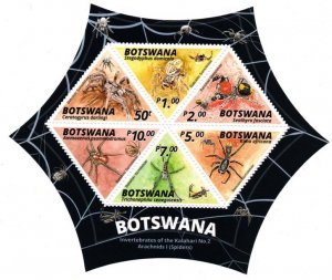 Botswana - 2020 Spiders MS MNH**