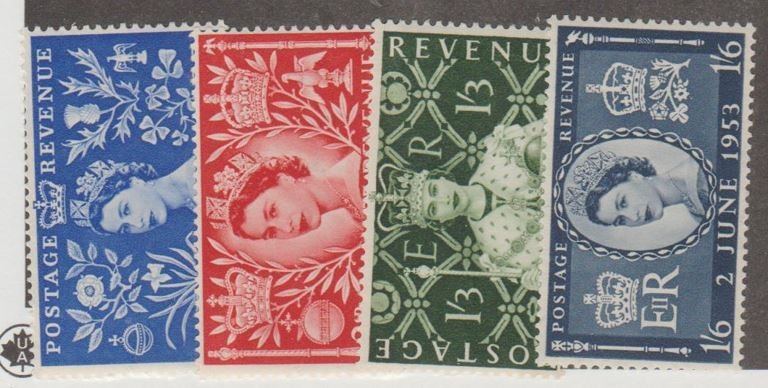 Great Britain Scott #313-316 Stamps - Mint Set