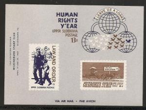 USA 1969 Wilknsburg Stamp Club s.s. HR MNH