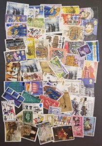 GB GREAT BRITAIN UK England  Used Stamp Lot Collection T4667