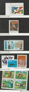 Brazil, Postage Stamp, #2226//2358a Mint NH, 1989-1992