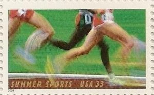 US 3397 Summer Sports 33c single (1 stamp) MNH 2000