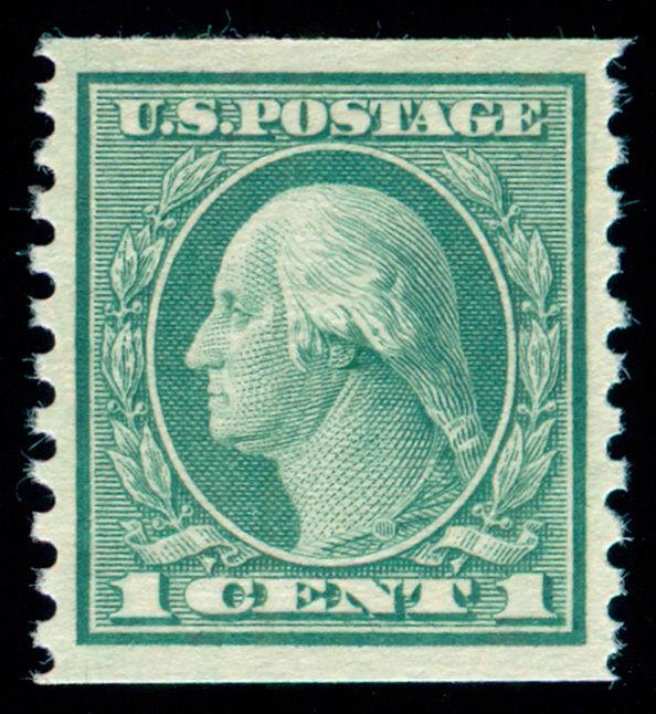 MOMEN: US STAMPS #452 COIL MINT OG NH PSE GRADED CERT XF-SUP 95