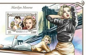 Niger MNH S/S Marilyn Monroe 2015