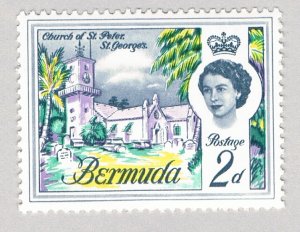 Bermuda 176 Unused St Peter Church 1 1962 (BP64406)