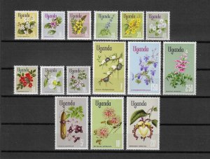 UGANDA 1969/74 SG 131/45 MNH