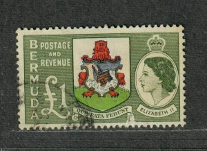 Bermuda Sc#124 Used/VF, Cv. $24