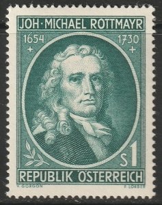 Austria 1954 Sc 594 MNH**