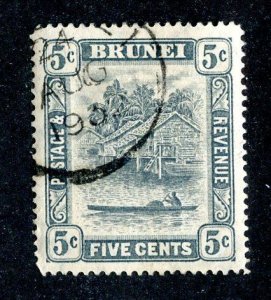 1931 Brunei  Sc #50 used cv.$14 ( 9326 BCXX6 )