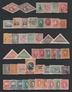 Costa Rica a small collection of earlies mainly used