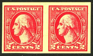 U.S. #534 MINT PAIR OG HR