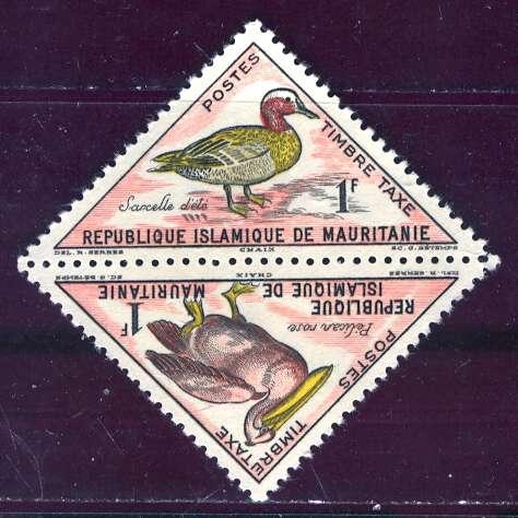 Mauritania 1963: Sc. # J28-J29a; **/MNH Single Stamp