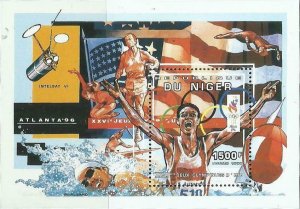 Niger 1996 MNH Stamps Souvenir Sheet Scott 905 Sport Olympic Games