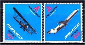 Mexico, Mexican Airlines (SC# C430-C431) MNH SET