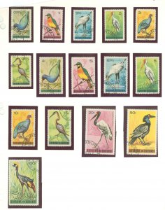 Burundi #111-125 Used Single (Complete Set)