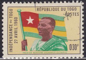 Togo 376  PM Sylvanus Olympio 1960